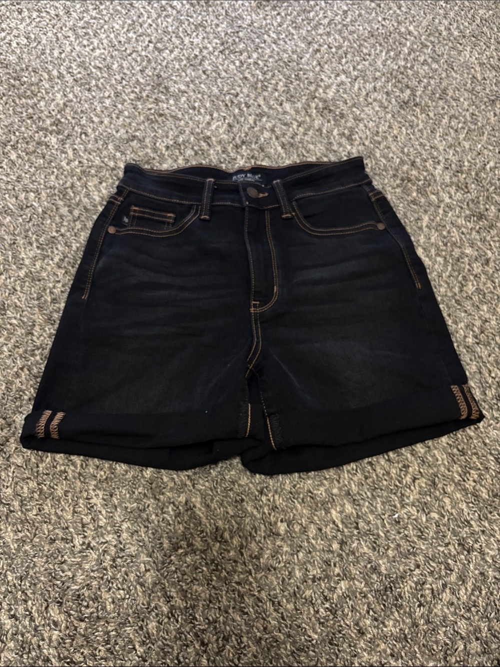 Judy Blue Jean denim shorts Small basic casual summer fall boho minimal black